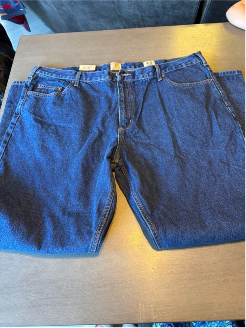 Men's RedHead Big & Tall Blue Classic Fit Jeans Waist 44